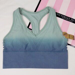 VS PINK sports bra crop top ombre tie dye boho